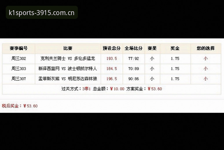 专业体育投注平台选择：k1体育投注与普通平台的本质区别在哪？